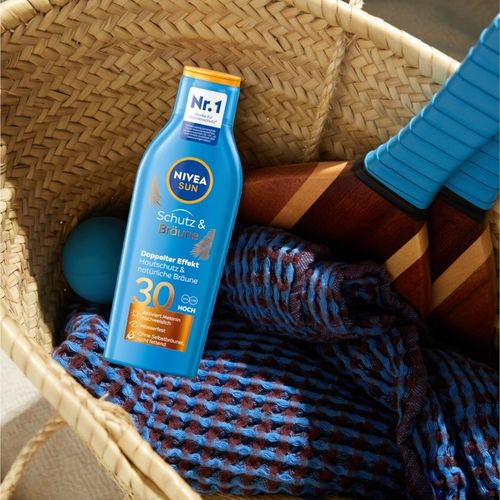 NIVEA SUN PROTECT&BRONZE Balsam do opalania aktywujący opaleniznę SPF 30 na Arena.pl
