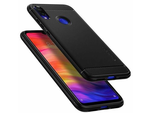 Etui Spigen Rugged Armor do Xiaomi Redmi Note 7/7 Pro Matte Black na Arena.pl