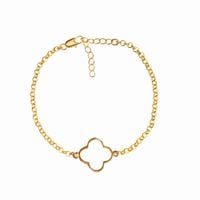 Bransoletka koniczynka ażur (B15/MIK/04AU)