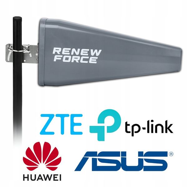 2x MOCNA Antena do wszystkich routerów 46dbi LTE ZEWNĘTRZNA Router 10m zdjęcie 6