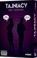 Tajniacy Bez Cenzury gra planszowa polegająca na skojarzeniach 4 - 8 osób,