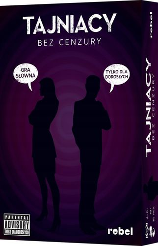 Tajniacy Bez Cenzury gra planszowa polegająca na skojarzeniach 4 - 8 osób, na Arena.pl