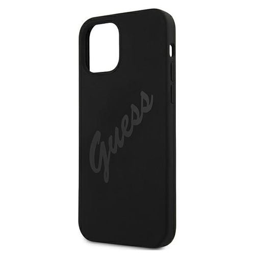 guess guhcp12slsvsbk iphone 12 mini5,4 czarny/black hardcase script na Arena.pl