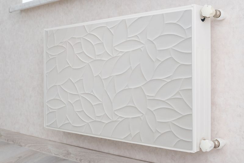 Osłona MAGNETYCZNA Grzejnika Liście Nowoczesny Wzór 3D 100cm x 60cm zdjęcie 4