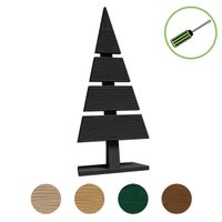 be4nature Choinka modrzewiowa odzoba świąteczna DIY Antracyt  59 x 27 cm