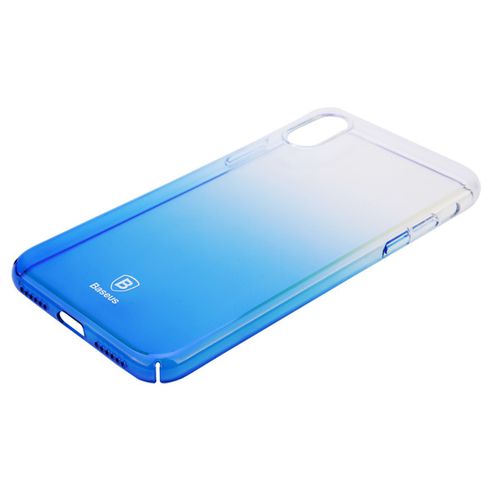 BASEUS GLAZE CASE ETUI IPHONE X NIEBIESKI na Arena.pl