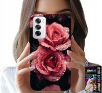 ETUI DO OPPO RENO12 PRO 5G - PIĘKNE RÓŻOWE RÓŻE, KWIECISTE WZORY, CASE