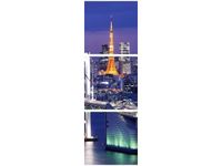 90X30CM ZATOKA TOKIJSKA TRÓJ OBRAZ DRUK