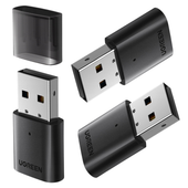 adapter usb ugreen cm390 bluetooth 5.0 (czarny)