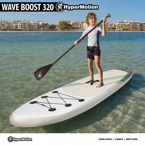POMPOWANA DESKA SUP - STAND UP PADDLE - 320CM Z WIOSŁEM i SIEDZISKIEM na Arena.pl
