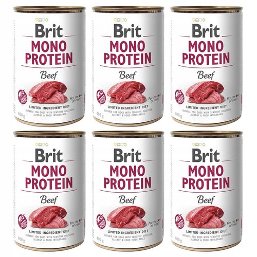 Brit Mono Protein Beef Mokra Karma dla Psa Wołowina 6x400g na Arena.pl