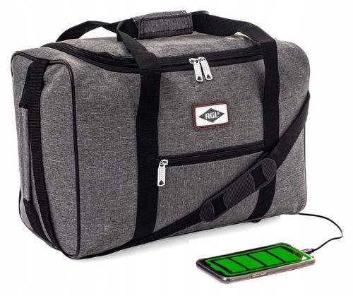 Torba bagaż podręczny do samolotu WIZZAIR 40x30x20 USB na Arena.pl