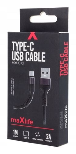maxlife kabel mxuc-01 usb - lightning 1,0 m 2a na Arena.pl