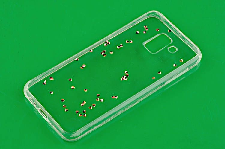 Etui Diamond Case do Samsung Galaxy J6 2018 przezroczysty zdjęcie 3