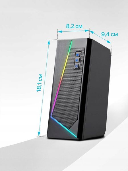 Głośniki Komputerowe Zasilanie USB Bluetooth + AUX zdjęcie 2