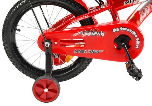 Rower 16 MEXLLER BMX sreb/czerw. + koszyk na Arena.pl