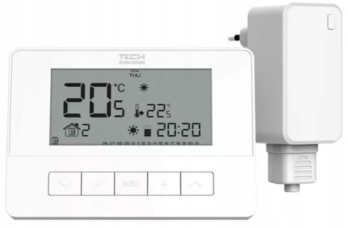 STEROWNIK REGULATOR TERMOSTAT POKOJOWY T-4.2 BEZPRZEWODOWY TYGODNIOWY TECH na Arena.pl