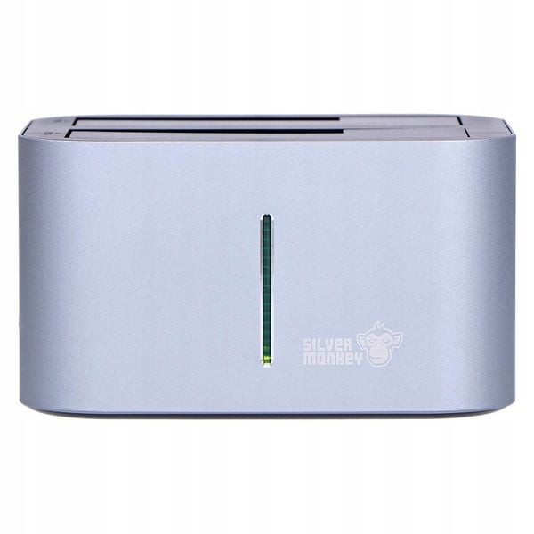 STACJA DOKUJĄCA SILVER MONKEY DLA DYSKÓW SATA HDD I SSD zdjęcie 2