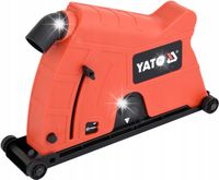 YATO OSŁONA PRZECIWPYŁOWA DO SZLIFIERKI KĄTOWEJ 230mm Z ODSYSANIEM