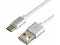 MOCNY KABEL USB-C - USB-A 1M EVERACTIVE OPLOT Szybkie ładowanie typ C QC