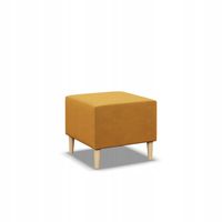 PUFA BLANK ŻÓŁTY MIODOWY 50x50 Podnóżek PUF KRONOS VELVET