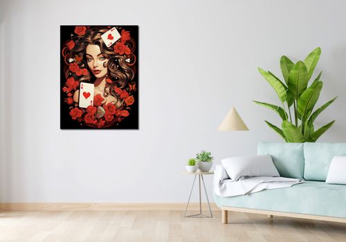 Plakat 75x100cm Różany Hazard na Arena.pl