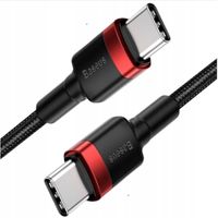 Kabel USB-C Baseus Cafule 60W PD QC 2m Szybkie Ładowanie DO Telefonu i Lapt
