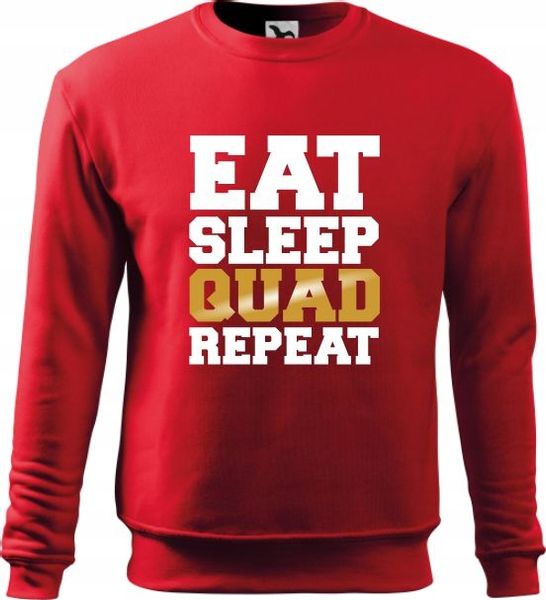 Bluza Prezent Urodziny Quad Eat Sleep Repeat zdjęcie 7