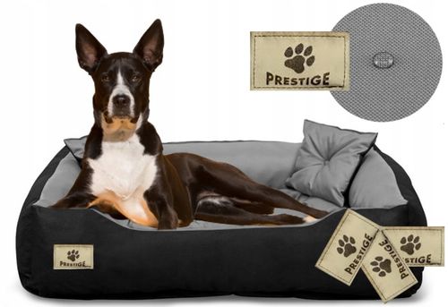 Legowisko Dla Psa Kojec Prestige 55X45 Cm Wodoodporne Szare na Arena.pl