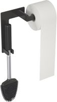 HOMMAND Uchwyt na Papier Toaletowy ze Szczotką Toaletową Samoprzylepny