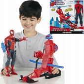 HASBRO ZESTAW DUŻA FIGURKA I HELIKOPTER SPIDERMAN 30cm A6747