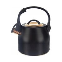 Czajnik na Gaz Indukcja z Gwizdkiem Pokrywką Czarny Solidny Trwały ORION 3L