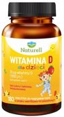 Naturell Witamina D dla dzieci 180 tabletek do żucia i rozgryzania