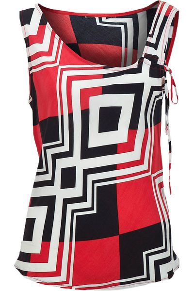 BHS Bluzka Geometryczne Wzory - 36 / S zdjęcie 1