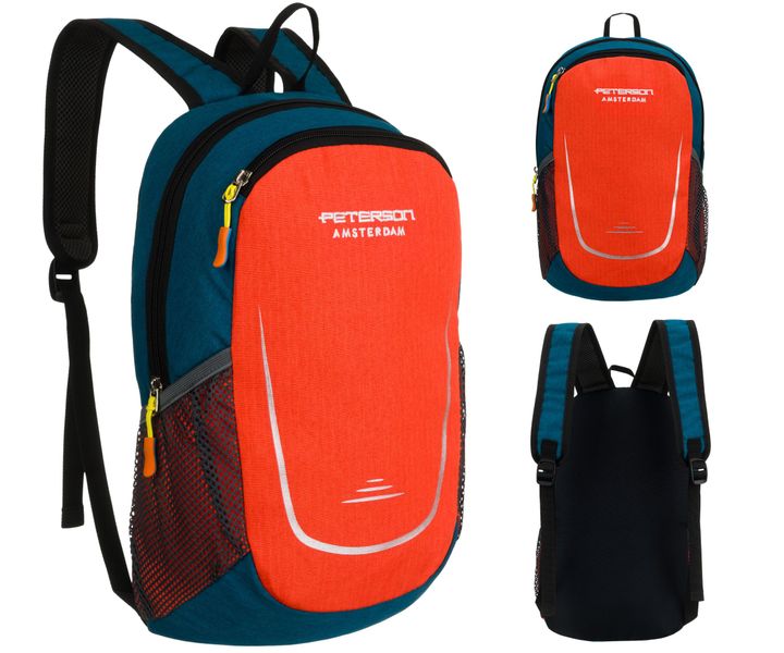 plecak ptn sby-03-8429 blue-orange zdjęcie 1