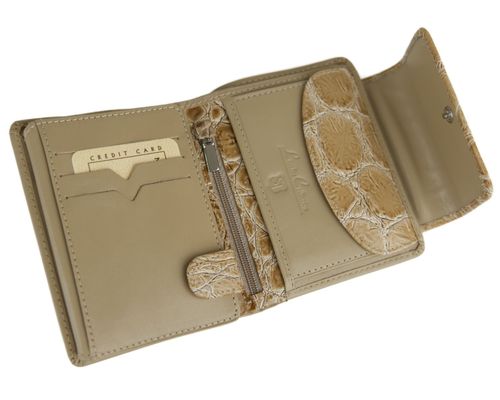 Portfel damski Patricia  - Stefania Beż na Arena.pl