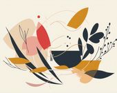 Plakat 76x60,5cm Porywista Flora