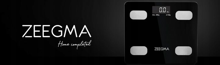 INTELIGENTNA WAGA ŁAZIENKOWA BLUETOOTH ANALITYCZNA APLIKACJA ZEEGMA 17W1 zdjęcie 10
