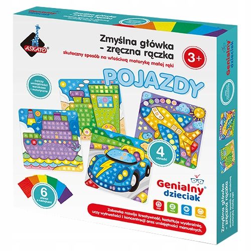 GENIALNY DZIECIAK - ZRĘCZNA RĄCZKA POJAZDY 9632 na Arena.pl