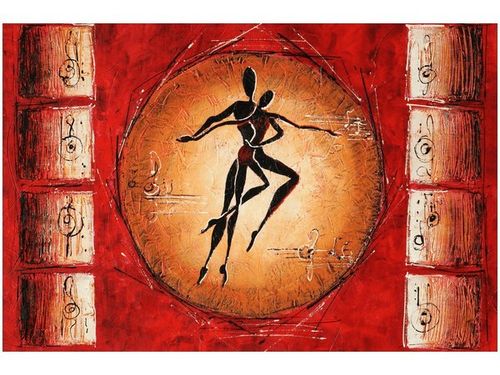 120CM 80CM OBRAZ ŚCIENNY AFRYKAŃSKI TANIEC na Arena.pl