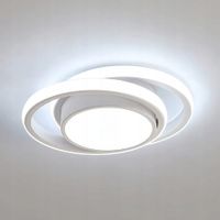 Lampa Sufitowa LED Plafon Okrągły do Salonu Nowoczesny 32W 6500K 2500lm