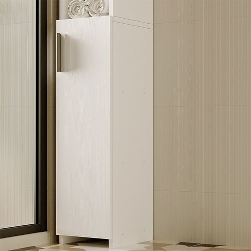 REGAŁ ŁAZIENKOWY STOJĄCY SZAFA BIAŁY LOFT SZAFKA PÓŁKA SŁUPEK WYSOKI 182 CM na Arena.pl