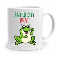 Kubek Prezent Dla Brata Dziecka Żajebisty Brat Z Nadrukiem Ze Zdjęciem