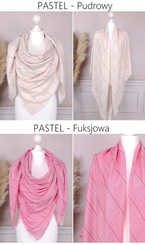 PAREO CHUSTA PLAŻOWA FRĘDZLE narzutka BOHO KOLORY na Arena.pl