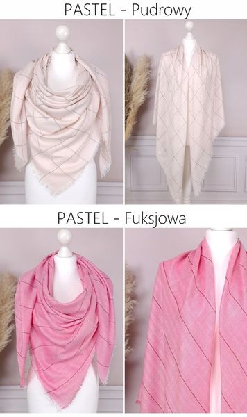 PAREO CHUSTA PLAŻOWA FRĘDZLE narzutka BOHO KOLORY zdjęcie 7