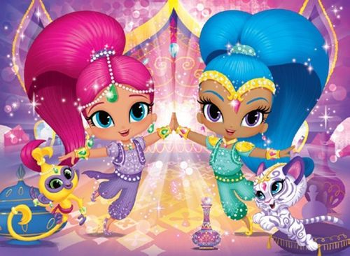 Clementoni 2X20 Elementów Shimmer i Shine na Arena.pl
