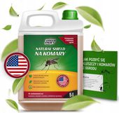 OPRYSK ŚRODEK PREPARAT NA KLESZCZE I KOMARY 5L NATURAL SHIELD GREEN