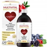 Multivital Energotonik Witaminy w płynie Tonik witalny 1000 ml suplement