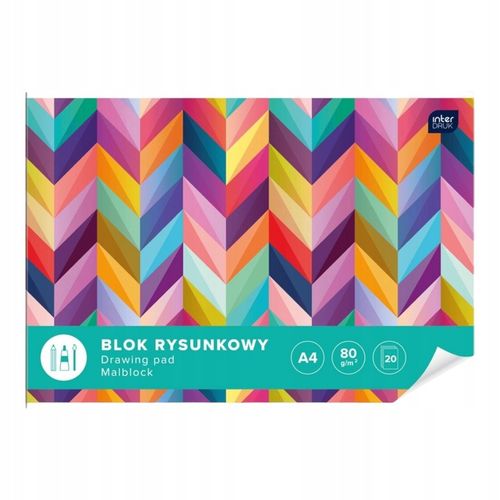 Zestaw 4x bloki szkolne A4 techniczny rysunkowy na Arena.pl