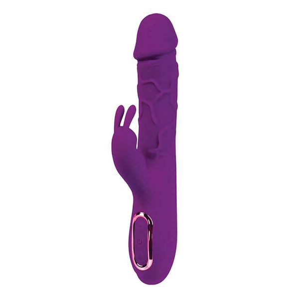rabbit vibrator - 10 different modes of vibration and heating function zdjęcie 5